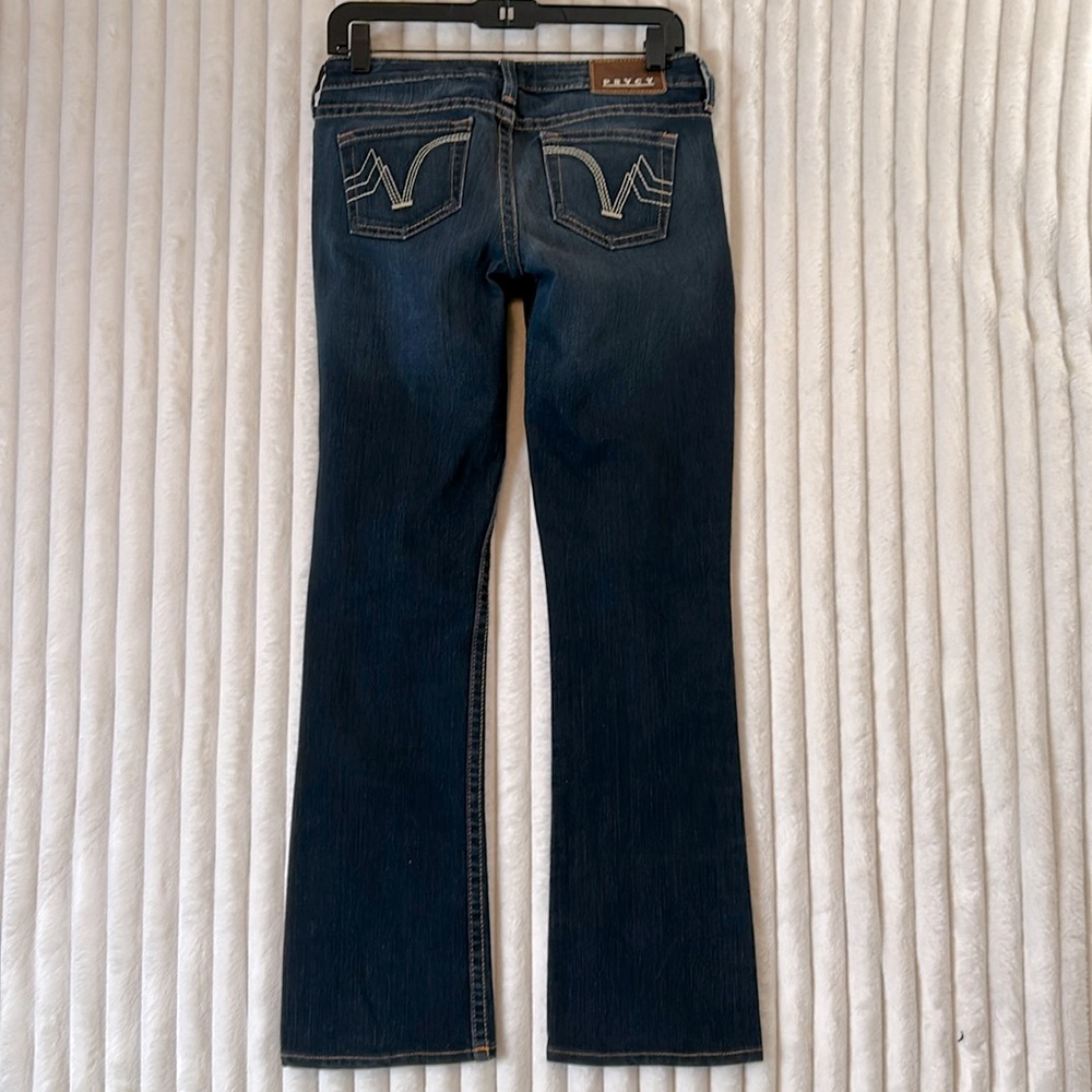 PRVCY Monaco slimboot cut low rise jeans size 28